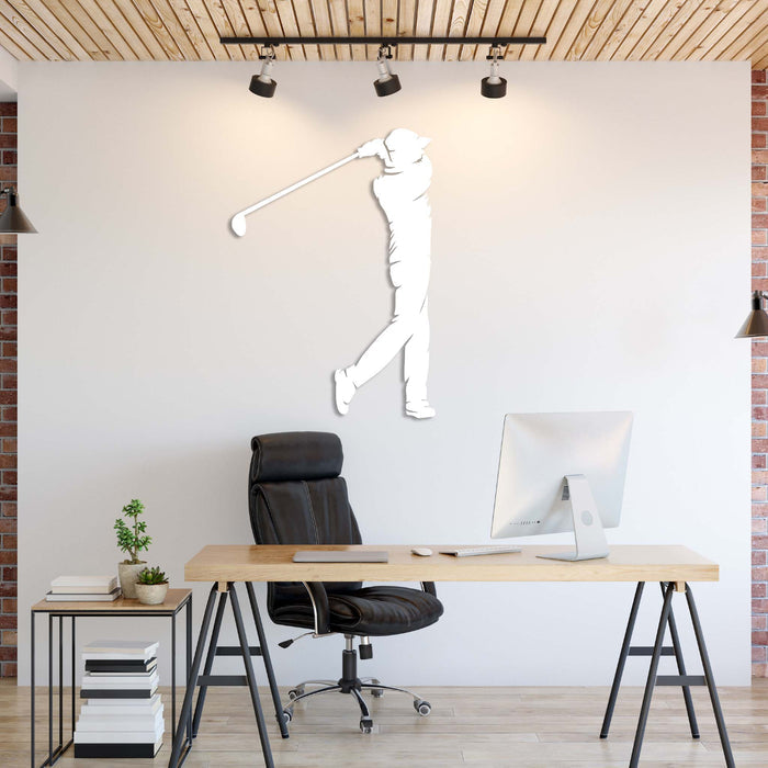 Golf Swing - Metal Wall Art - MetalPlex