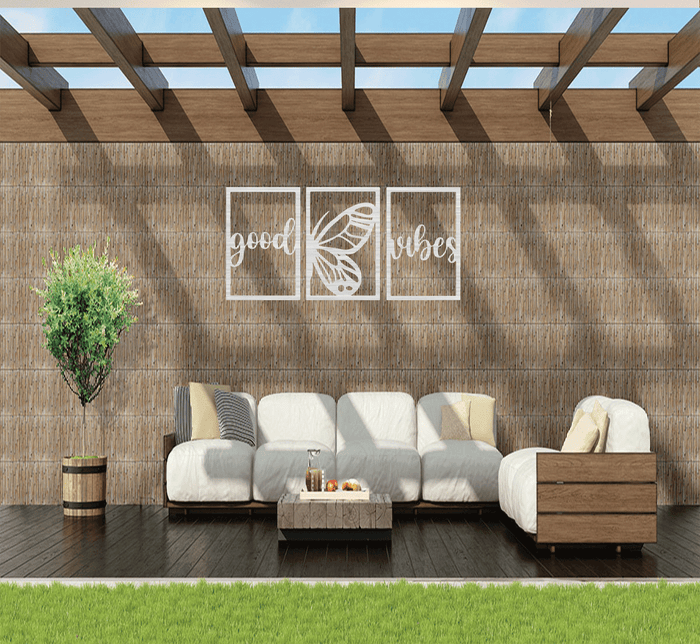 Good Vibes (3 Piece) - Metal Wall Art
