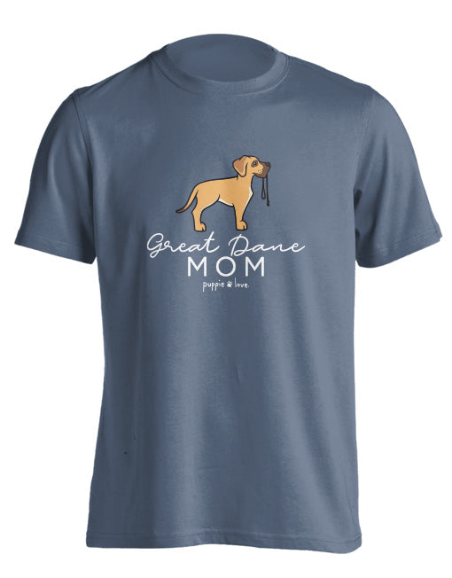 GREAT DANE MOM (FAWN) PUPPIE LOVE