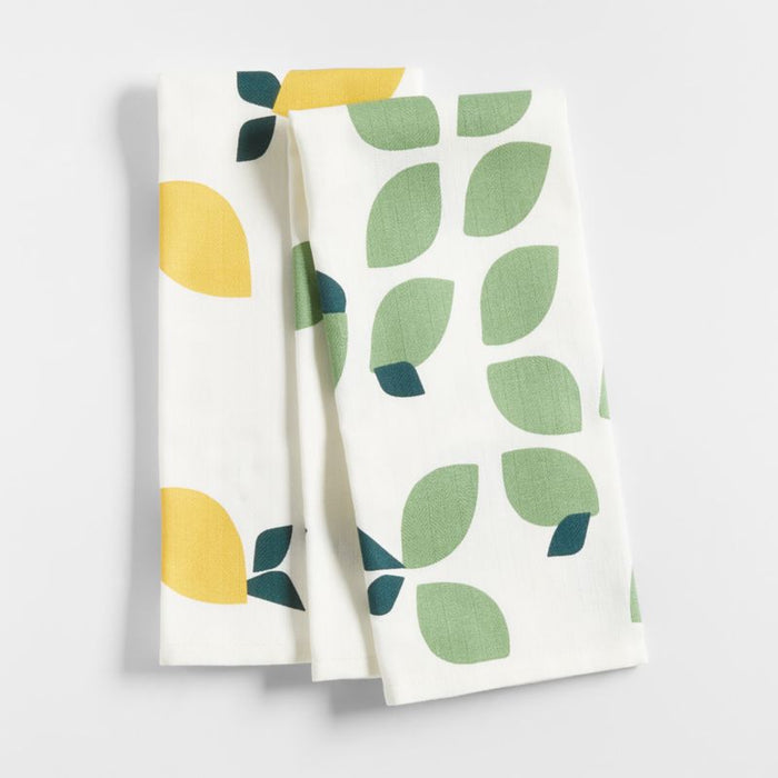 Green Lime Dish Towel