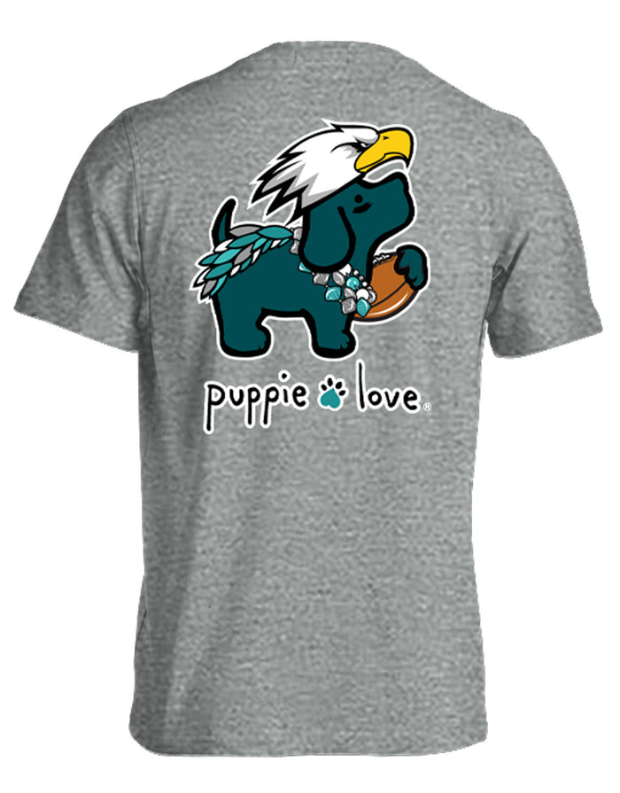 GREEN MASCOT PUP PUPPIE LOVE