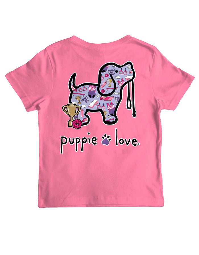 GYMNASTICS PUP, YOUTH SS PUPPIE LOVE