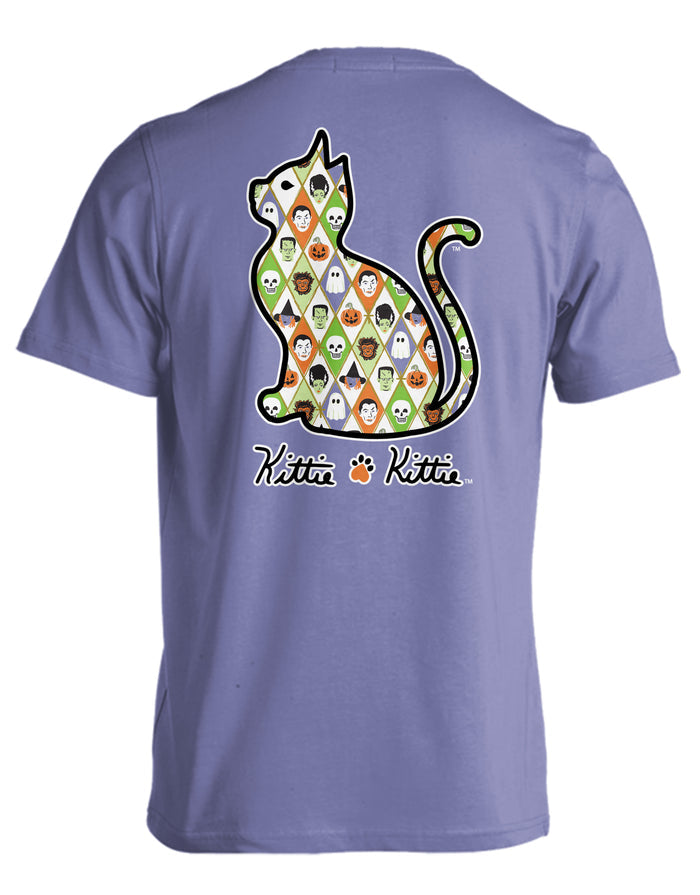 HALLOWEEN ARGYLE KITTIE KITTIE KITTIE