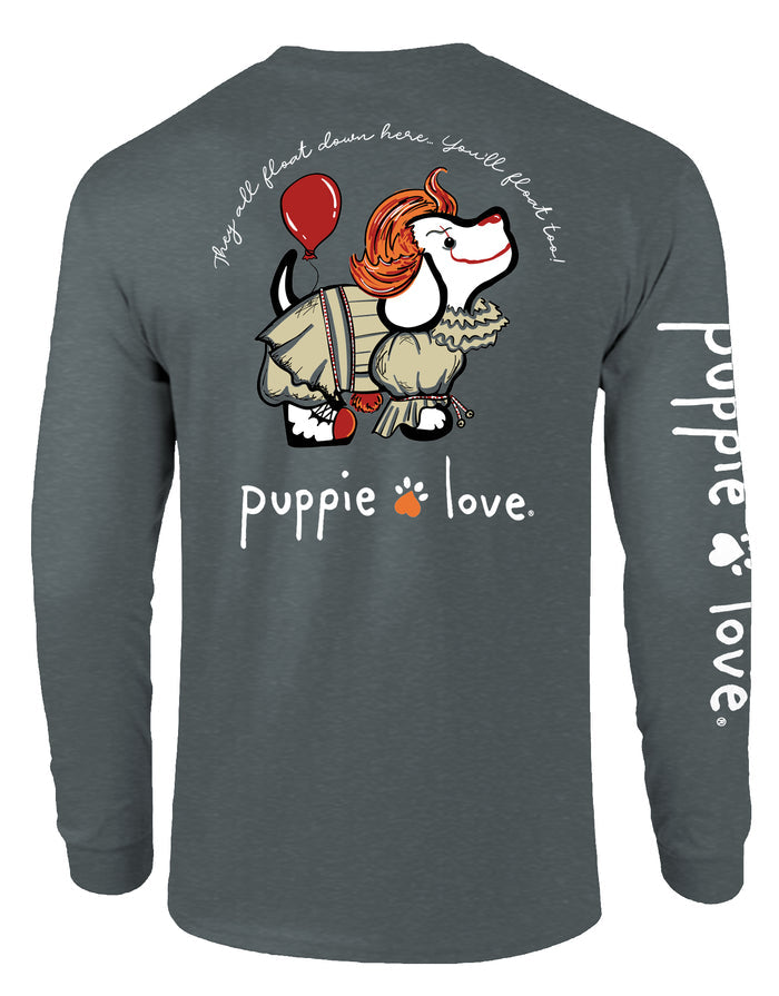 HALLOWEEN CLOWN PUP, ADULT LS PUPPIE LOVE