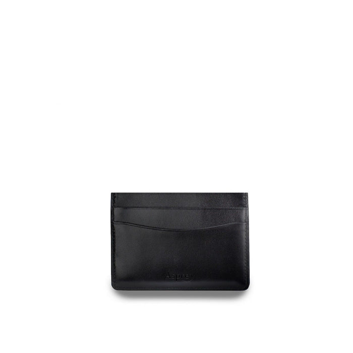Hanover Slip Card Holder in Saddle Leather