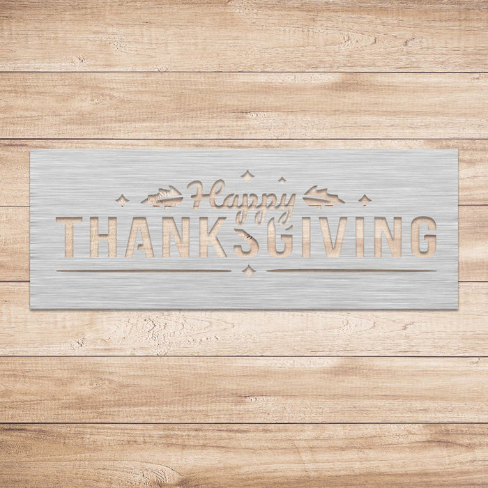 Happy Thanksgiving - Metal Wall Art - MetalPlex