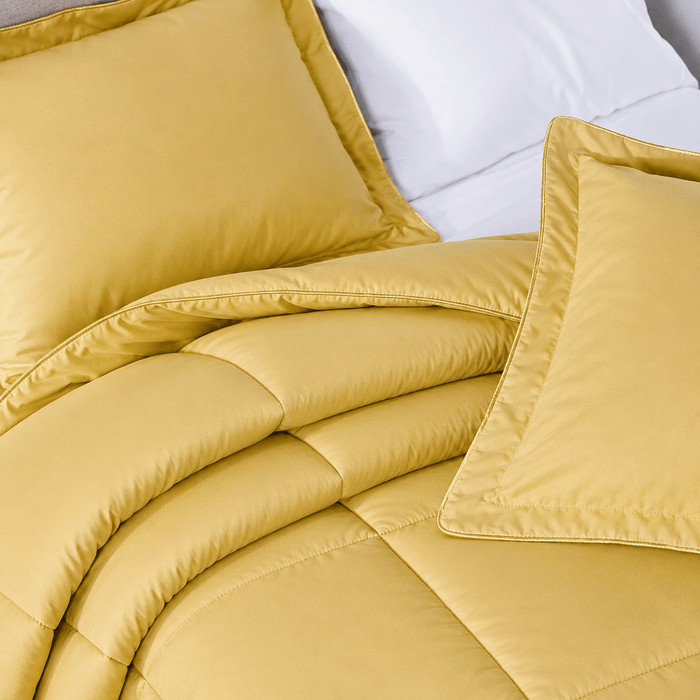 Harvest Gold Oversized Comforter Set