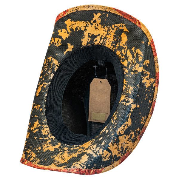 California Hat Company - Liberty American Flag Cowboy Hat - Bottom, Inside