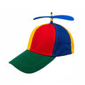 Hats Unlimited - Rainbow Propeller Hat