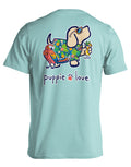 HAWAIIAN SHIRT PUP PUPPIE LOVE