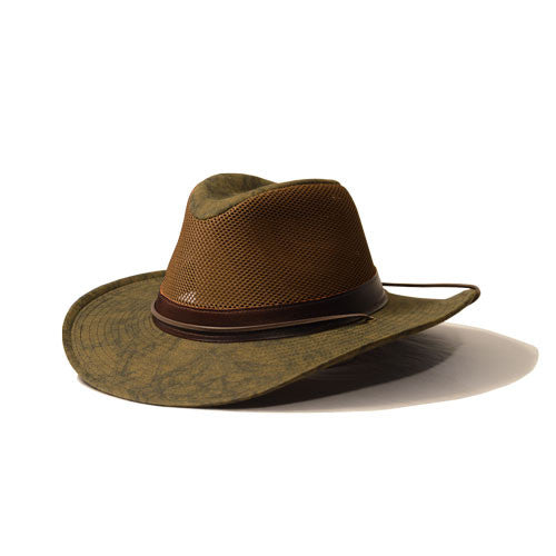 Henschel - Packable Hiker with Leather Band Gold (Profile)