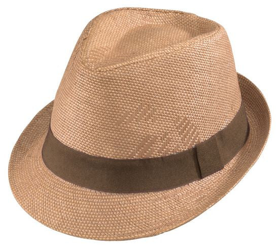 Henschel - Beige Toyo Stingy Brim Fedora