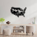 Hiking USA - Metal Wall Art - MetalPlex