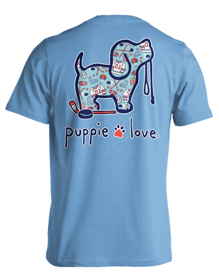 HOCKEY PUP PUPPIE LOVE