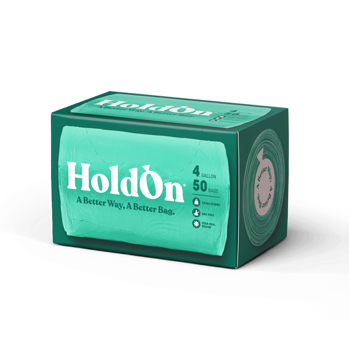 HoldOn Compostable Small Space Trash Bags HoldOn