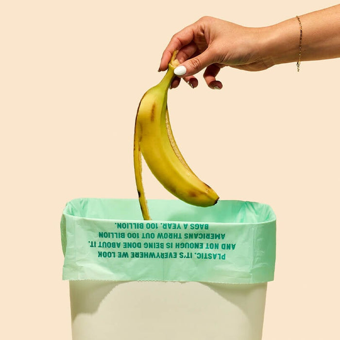 COMPOSTABLE SMALL SPACE TRASH BAGS HoldOn