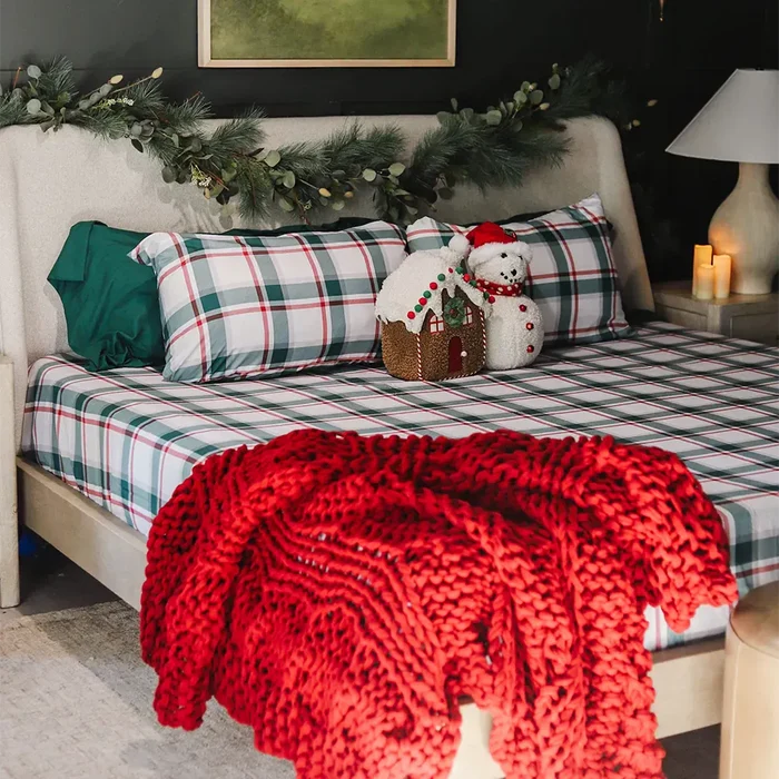 Holiday Plaid Sheet Set