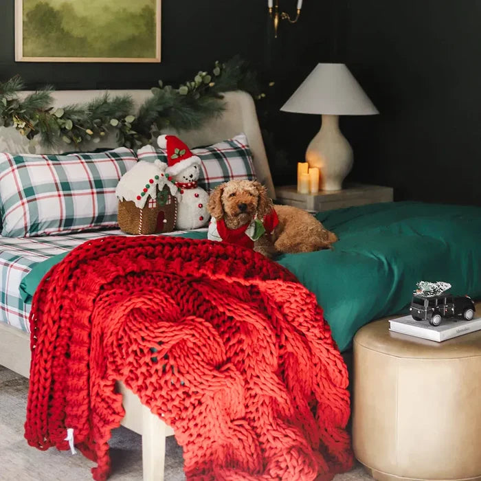 Holiday Plaid Sheet Set