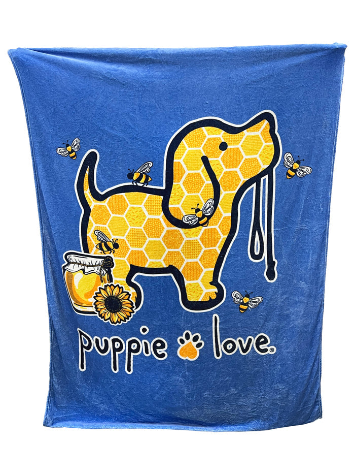 HONEY BEE PUP BLANKET 2024 PUPPIE LOVE