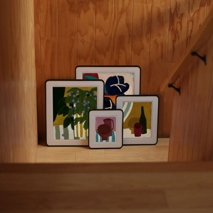 House Plant Print - 16 x 20" wall art by Fable Home, shown in a withframe finish. – #withframe
