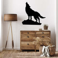 Howling Wolf Alternative - Metal Wall Art - MetalPlex