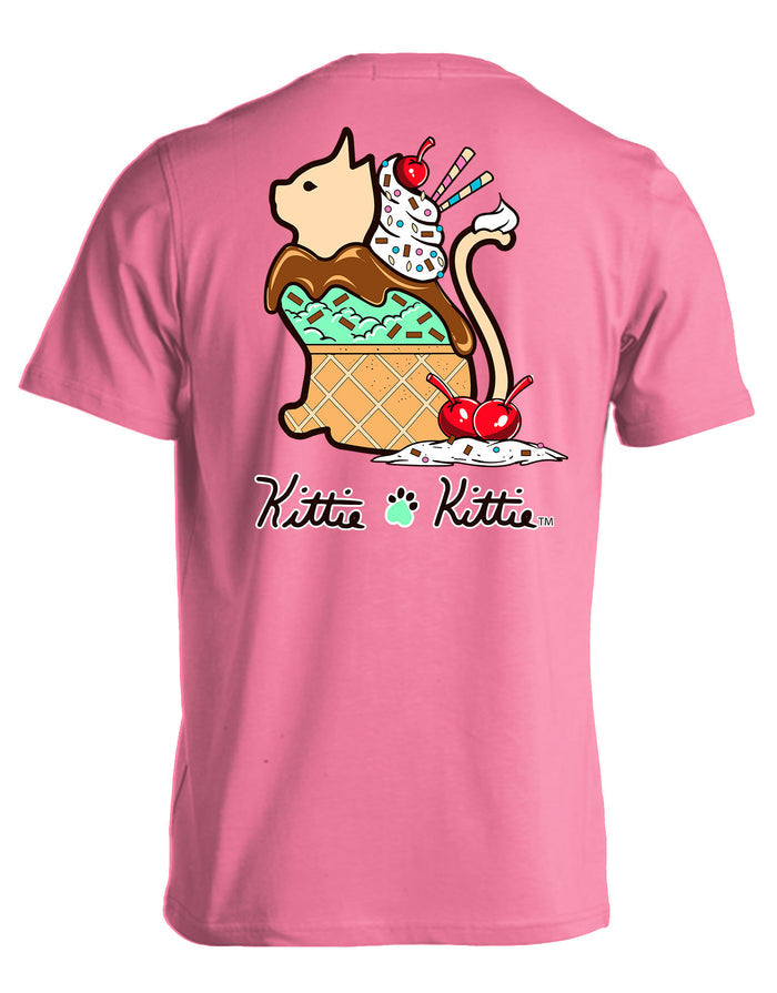 ICE CREAM SUNDAE KITTIE KITTIE KITTIE