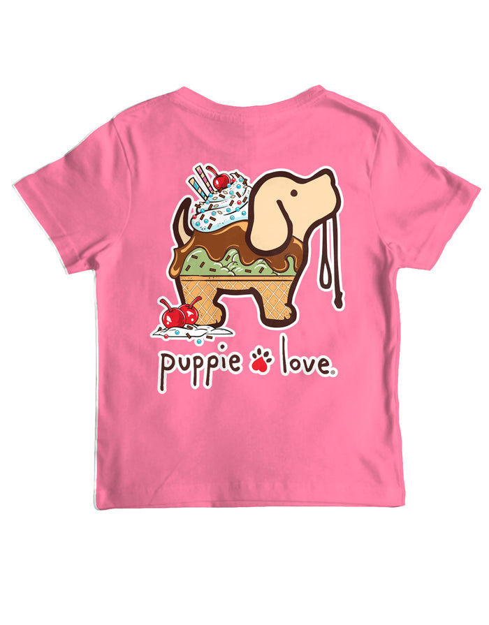 ICE CREAM SUNDAE PUP, YOUTH SS PUPPIE LOVE