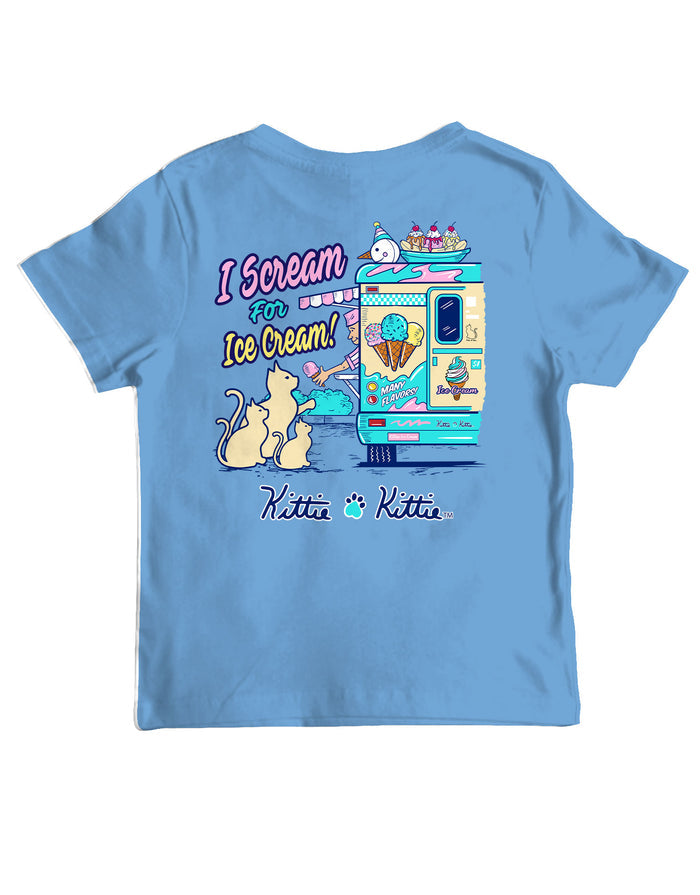 ICE CREAM TRUCK KITTIES, YOUTH SS KITTIE KITTIE