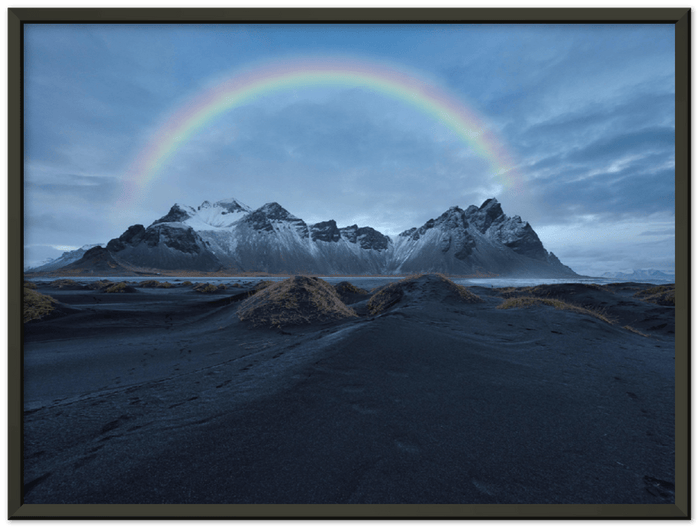 Iceland Rainbow -Print - MetalPlex