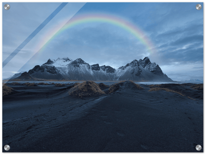 Iceland Rainbow -Print - MetalPlex