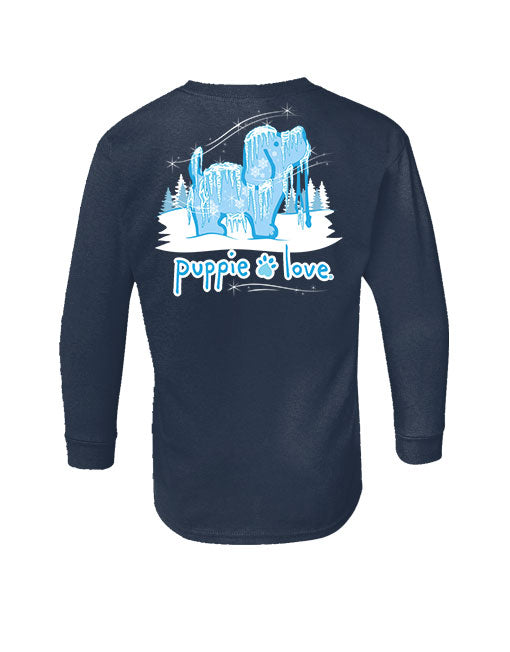 ICICLES PUP, YOUTH LS PUPPIE LOVE