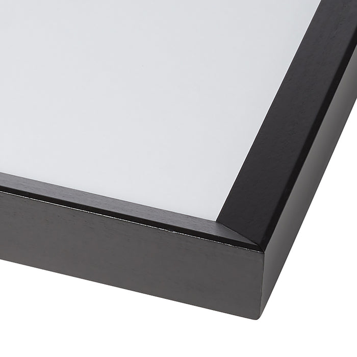 Icon Wood 4x6 Black Picture Frame