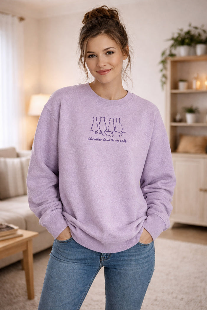 I'D RATHER BE WITH MY CATS, NANTUCKET CREW KITTIE KITTIE