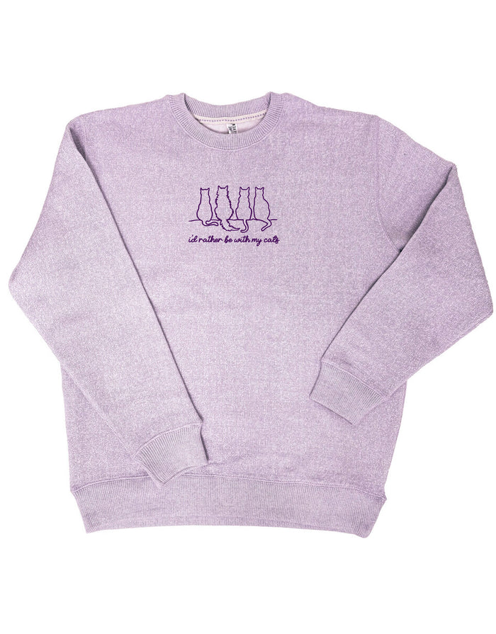 I'D RATHER BE WITH MY CATS, NANTUCKET CREW KITTIE KITTIE