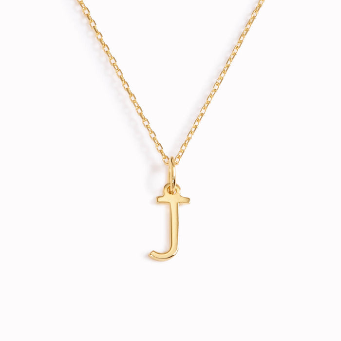 J, Gold Vermeil