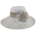 Jeanne Simmons - Beige 5" Brim Sun Hat