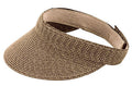 Jeanne Simmons - Brown Tweed Visor