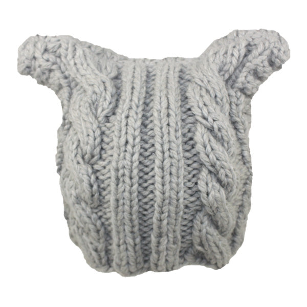 Jeanne Simmons - Knit Acrylic Cap with Ears
