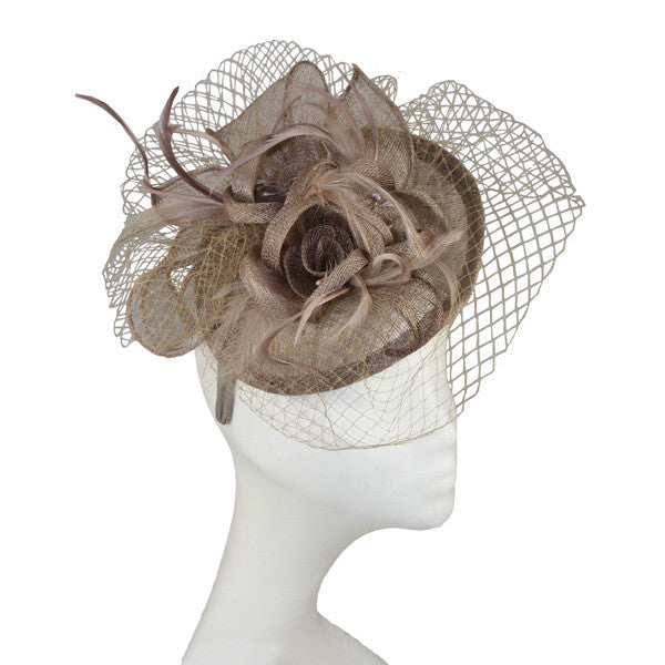Jeanne Simmons - Three Flower Dish Headband White