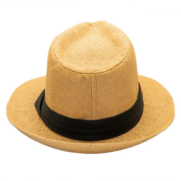 Jeanne Simmons - Toyo Large Brim Fedora - Back