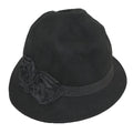 Jeanne Simmons - Wool Felt Wrinkled Cloche