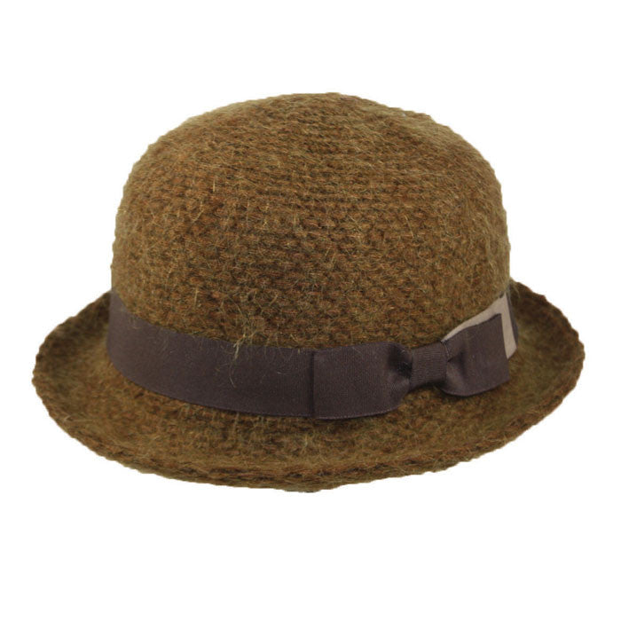 Jeanne Simmons - Yarn Bowler Hat Brown