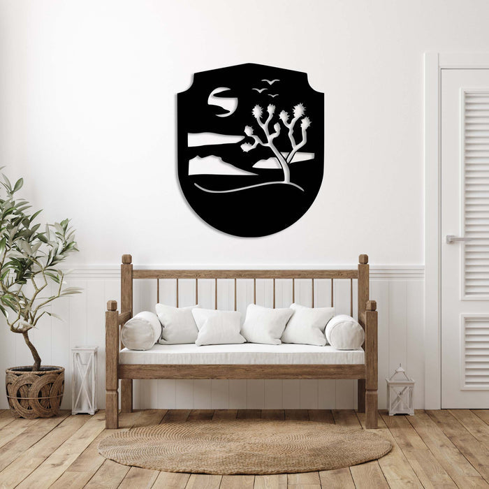 Joshua Tree Scenery - Metal Wall Art - MetalPlex