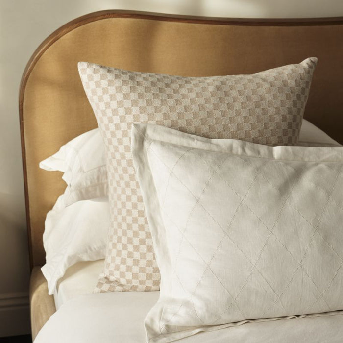 Jude Cotton Linen King Bed Pillowcases, Set of 2 by Jake Arnold