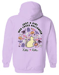 JUST A GIRL (HALLOWEEN) KITTIE, ADULT HOODIE KITTIE KITTIE