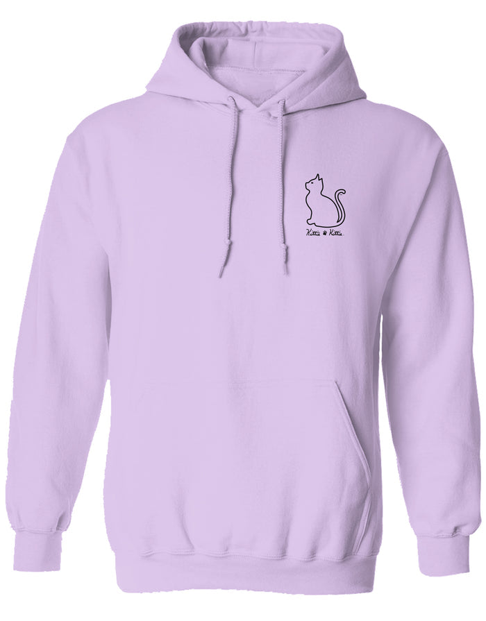 JUST A GIRL (HALLOWEEN) KITTIE, ADULT HOODIE KITTIE KITTIE