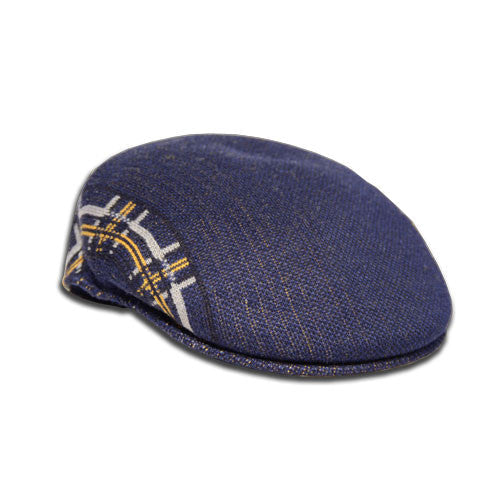 Kangol - Deep Sea 504 Flat Cap (Profile Side)