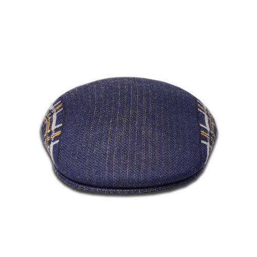 Kangol - Deep Sea 504 Flat Cap (Profile Front)