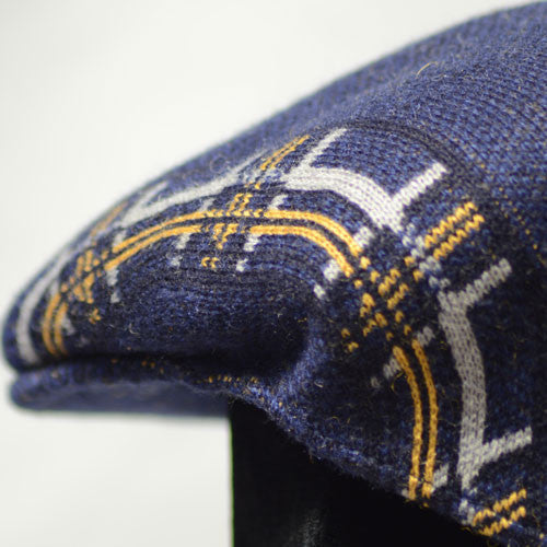 Kangol - Deep Sea 504 Flat Cap (Side Stitching)