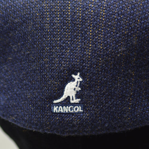 Kangol - Deep Sea 504 Flat Cap (Logo)